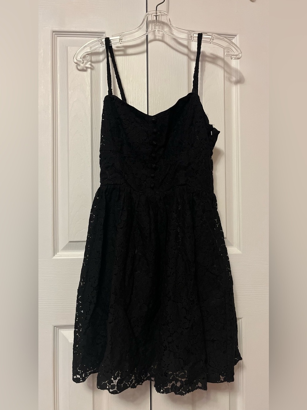 Talula Black Lace Mini Dress